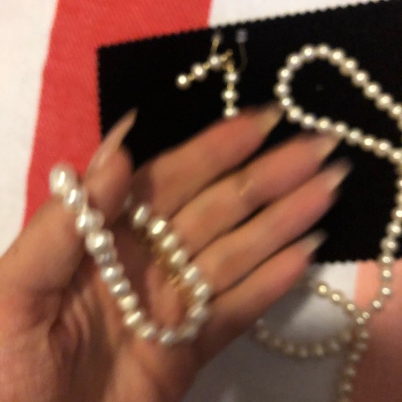 Mitsuko cultured pearl set. - Picture 4 of 5